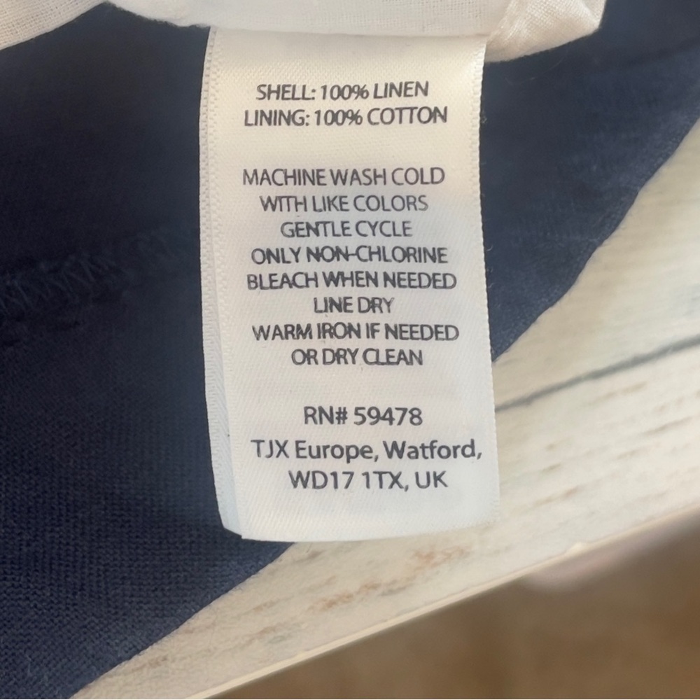 Cynthia Rowley Sleeveless Linen V-Neck Cinched Waist Dress NEW 12 - Picture 12 of 14